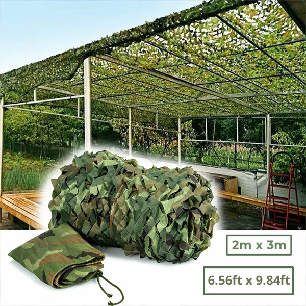 Jack & Luke Camo Nets - 6.56ft x 9.84ft / 2m x 3m